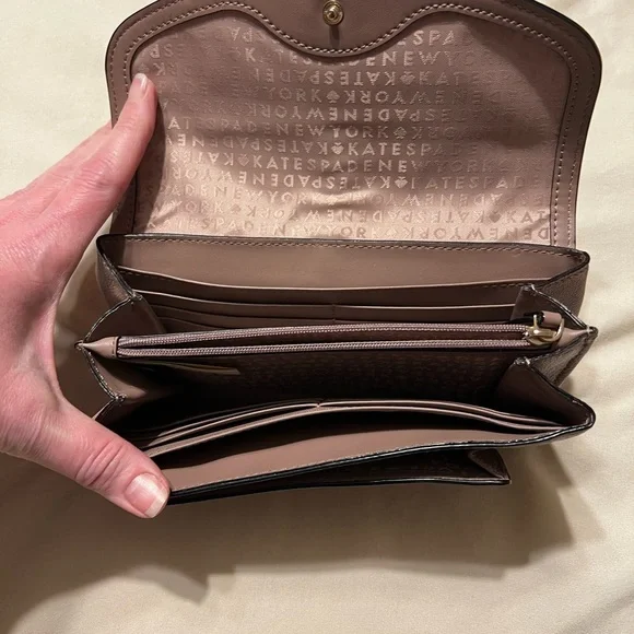 Kate Spade Malva Leather Clutch - Picture 3 of 4